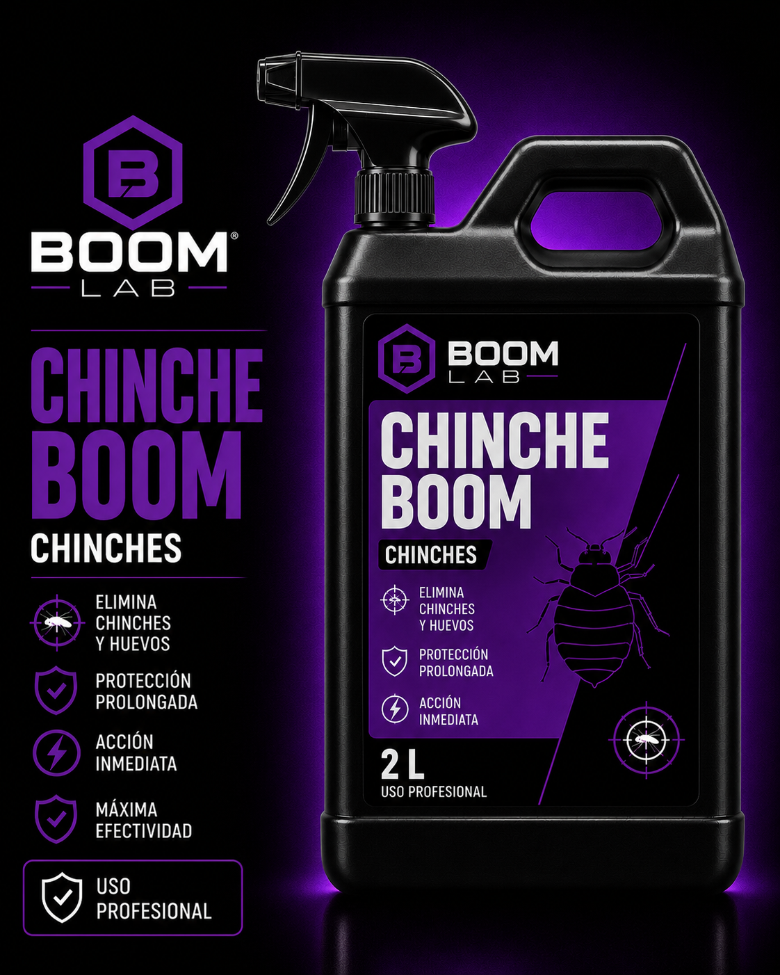 Chinche Boom 2L